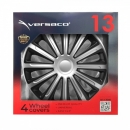  ���� 13" HUBCAP TREND SILVER BLACK - ��� 4��� �� ����� ���� - 4 ���. 