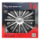  ���� 16" HUBCAP TREND SILVER BLACK - ��� �� ����� - 4 ���. 