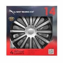  ���� 14" HUBCAP TREND SILVER BLACK - ��� 4��� �� ����� ���� 