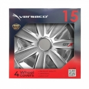  ���� 15" VERSACO GTX SILVER CARBON -��� 4 ���. �� ����� 