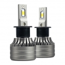  ����� LED CT13 H3 SHORT 60W WHITE 6500K CARTECH 