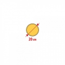  ��������� ����������� ��� ��������� ����������� ��������� 20cm ����� DUKA ROUND-FIT MODULA LAMPA - 2 ��� 