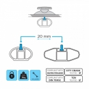  ����������� ������ DIAMOND 450 WHITE ����� ���������� MENABO 